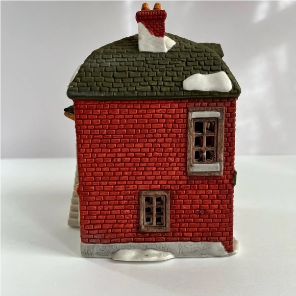 Vtg Dept 56 M FEZZIWIG WAREHOUSE! “Christmas Carol” Dicken’s series 1986 - Picture 12 of 17
